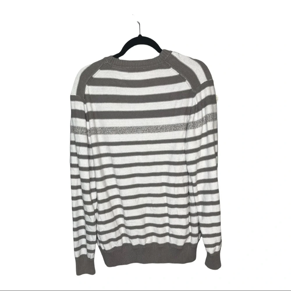 Sean John Cardigan Button Up Sweater Stripe Men’s 2XL - Picture 2 of 4
